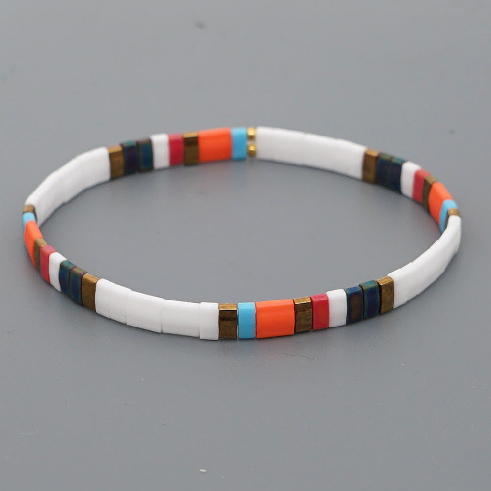 Bohemian celebrity fashion popular beach summer TILA beaded jewelry women's bracelet