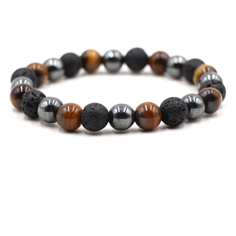 New high quality tiger's eye natural stone bracelet jewelry