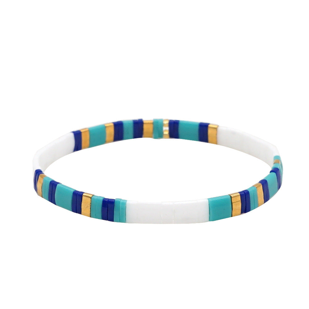 Bracelet women's niche original design couple fashion beach bohemian women tila beaded jewelry