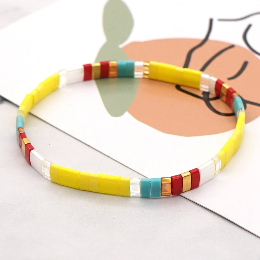 Tila beaded woven personalized fashion popular women's bracelet