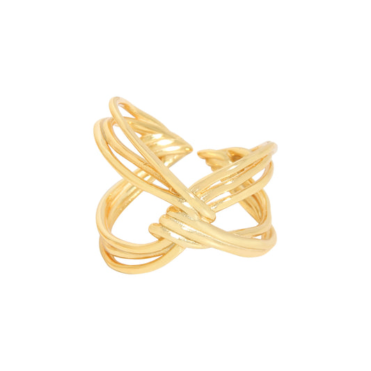 sterling silver S925 rope knot women's jump ring