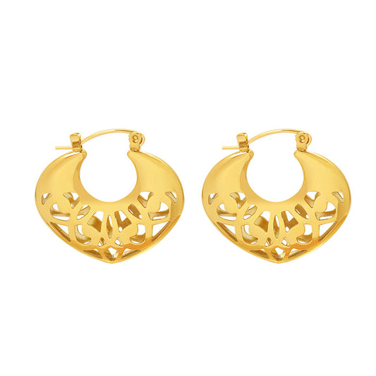 new trendy heart earrings fashion stud earrings women's party wear