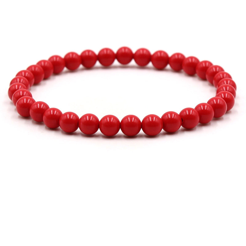 Red cinnabar nature Buddha beads man and woman bracelet