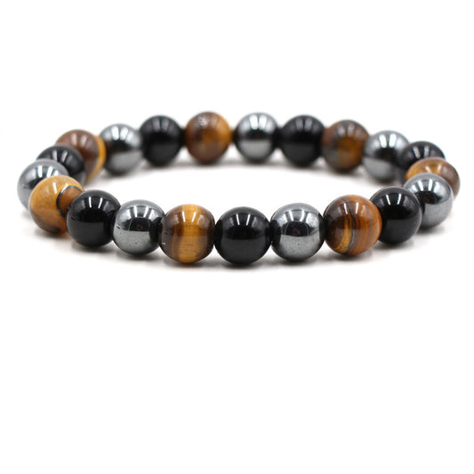 New high quality tiger's eye natural stone bracelet jewelry