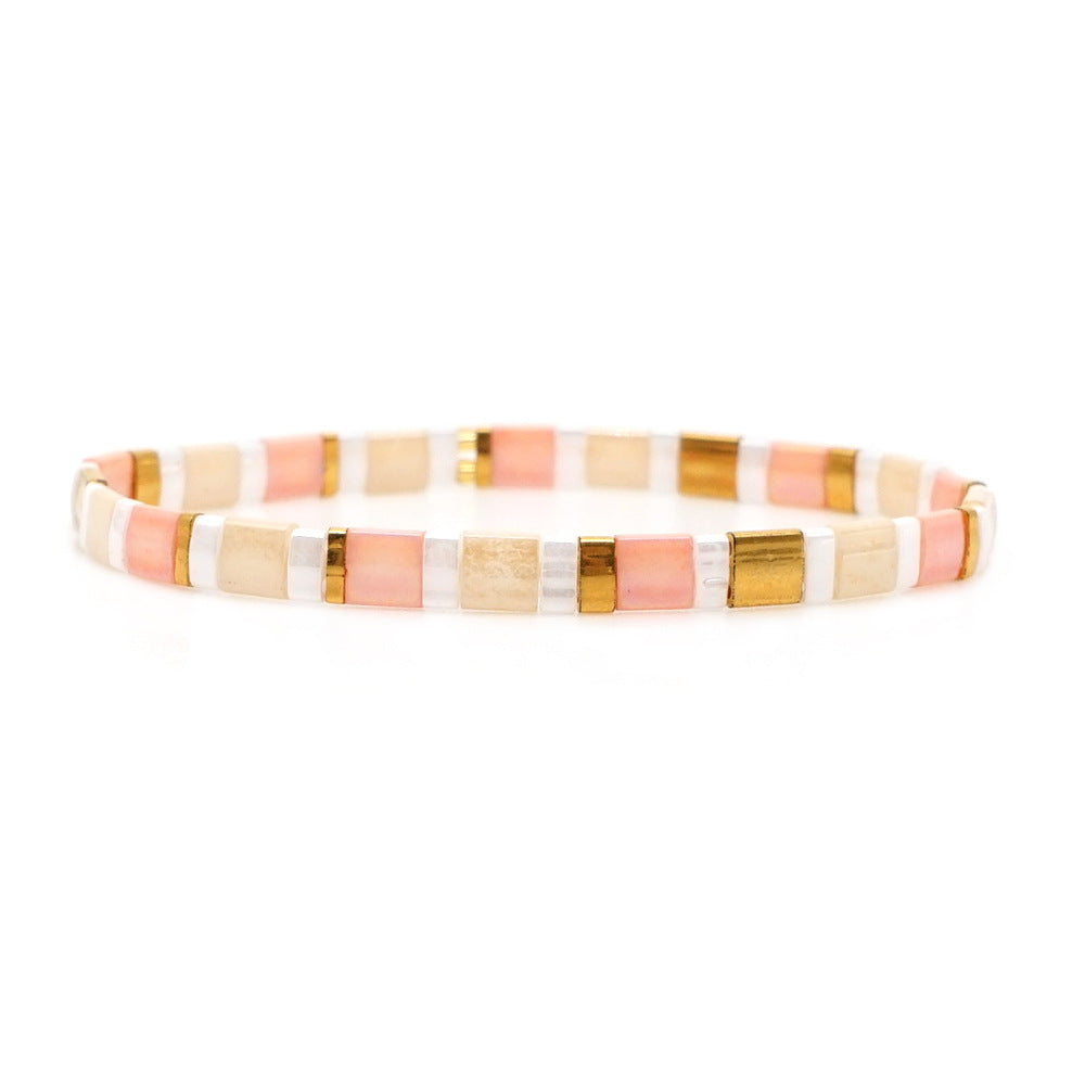 Personality fashion rainbow online celebrity Tila bracelet jewelry