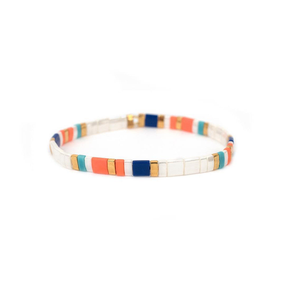 Personality fashion rainbow online celebrity Tila bracelet jewelry