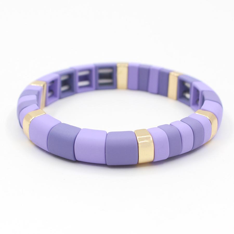 Hot selling purple enamel beads autumn and winter series