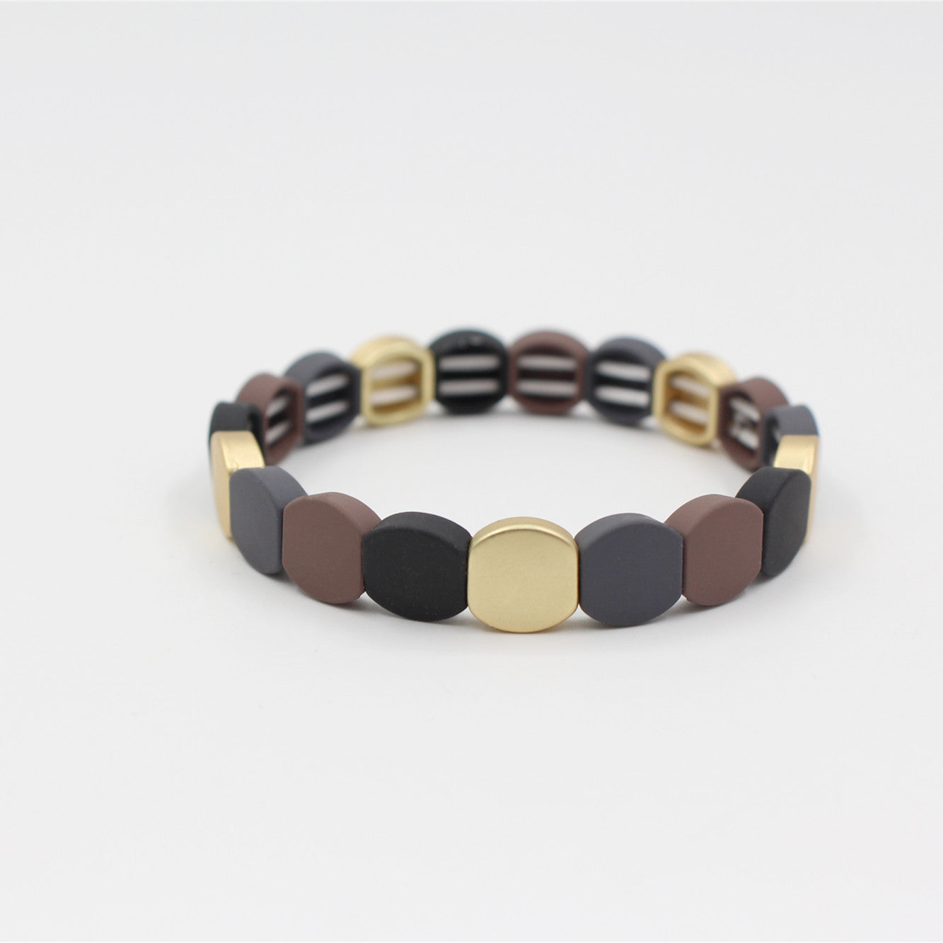 Enamel beads trendy versatile men's and women's bracelet