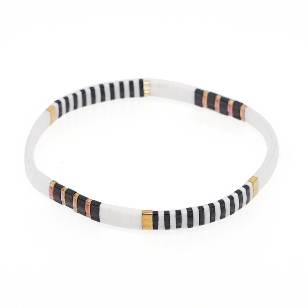 Bohemian ethnic style fashion multi-layer bracelets gold beaded jewelry bracelets