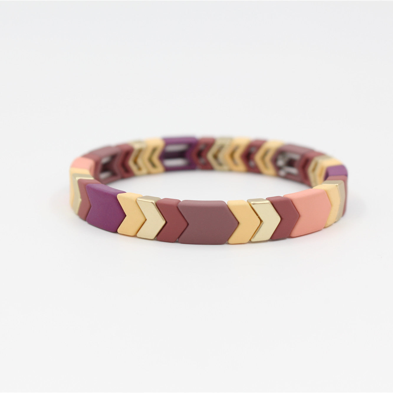 Enamel Bracelets Hot Selling New Product Geometric Beaded Bracelets