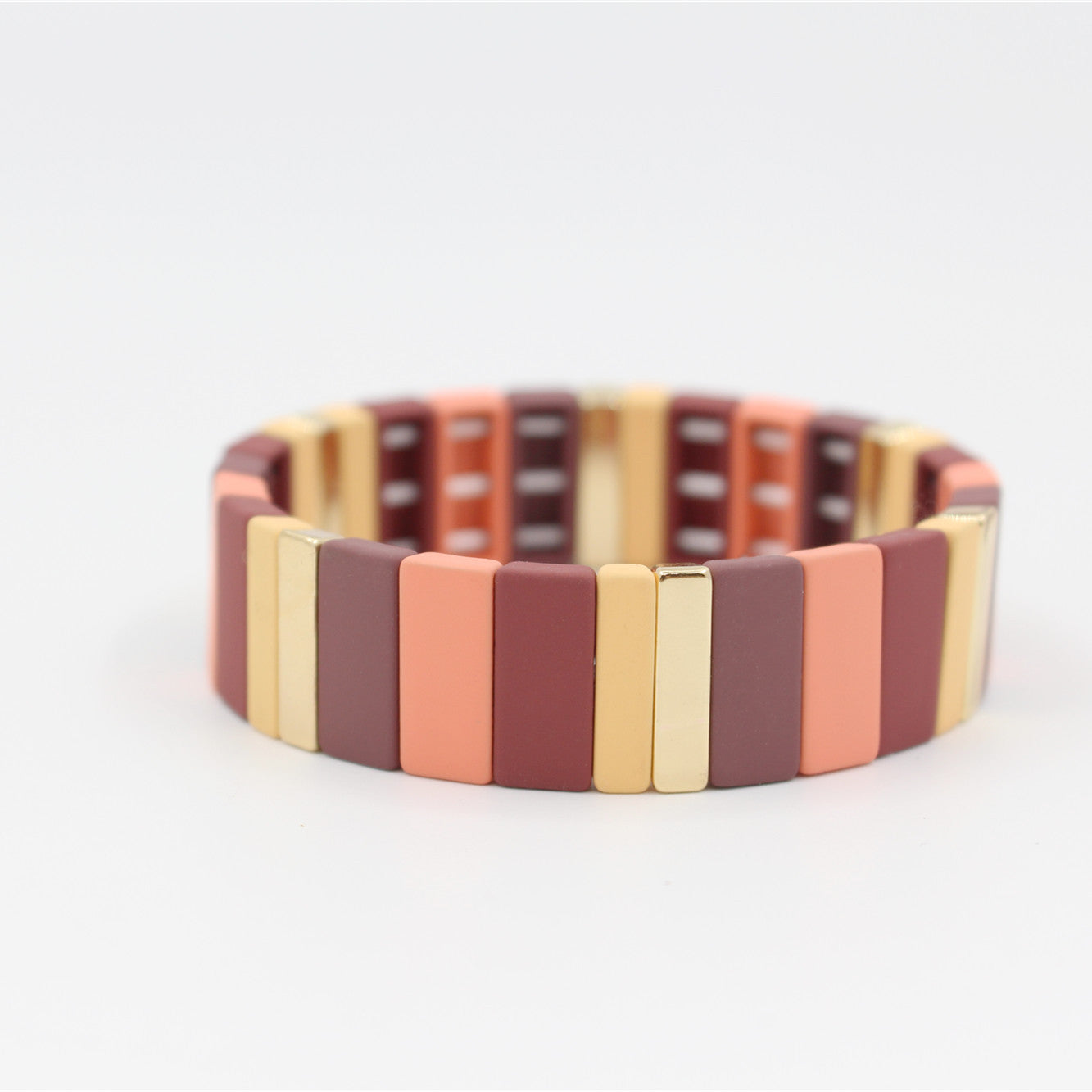 Enamel Bracelets Hot Selling New Product Geometric Beaded Bracelets