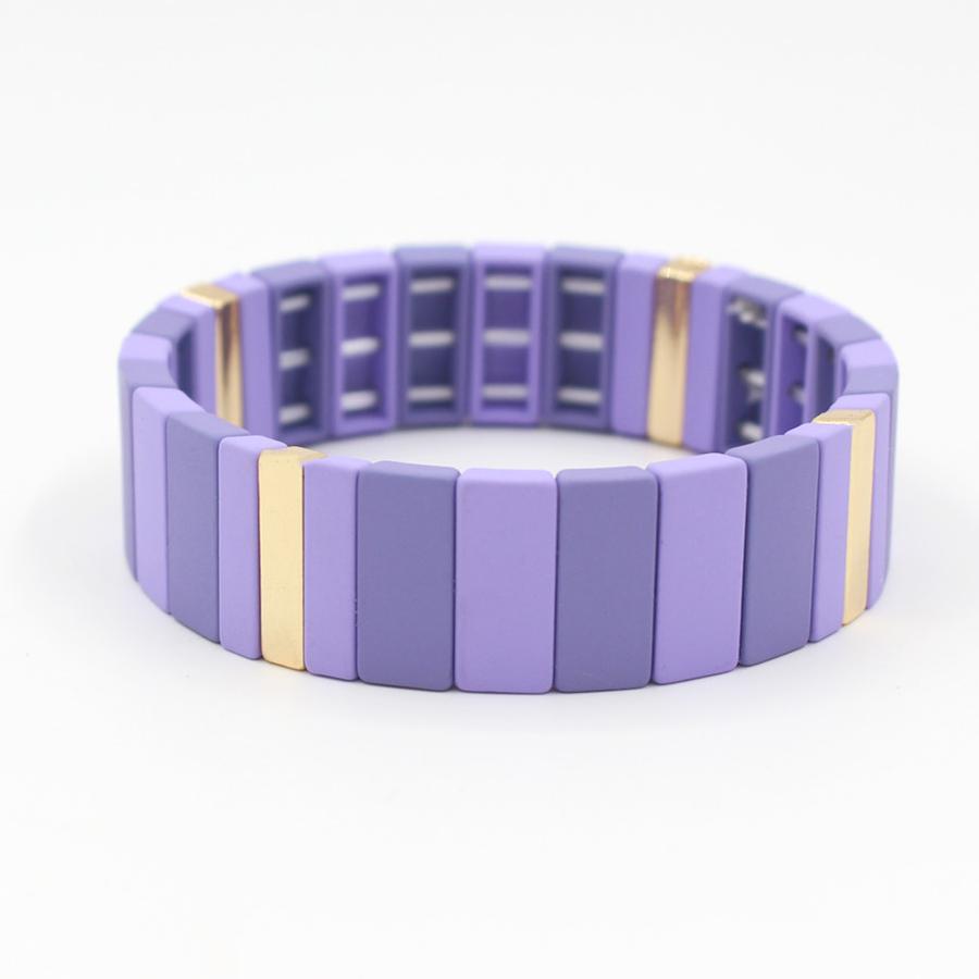 Hot selling purple enamel beads autumn and winter series